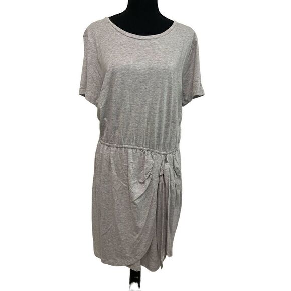 Calvin Klein gray knit dress size large - Picture 1 of 7